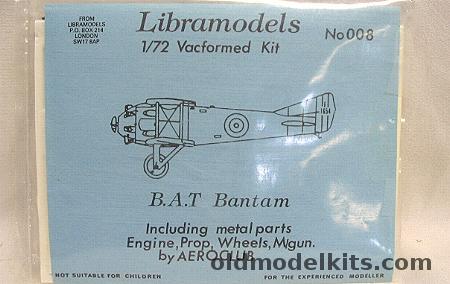 Libramodels 1/72 B.A.T. Bantam, 008 plastic model kit